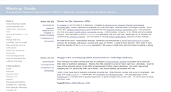 Desktop Screenshot of blog.mashupguide.net