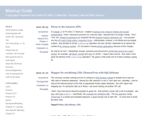 Tablet Screenshot of blog.mashupguide.net